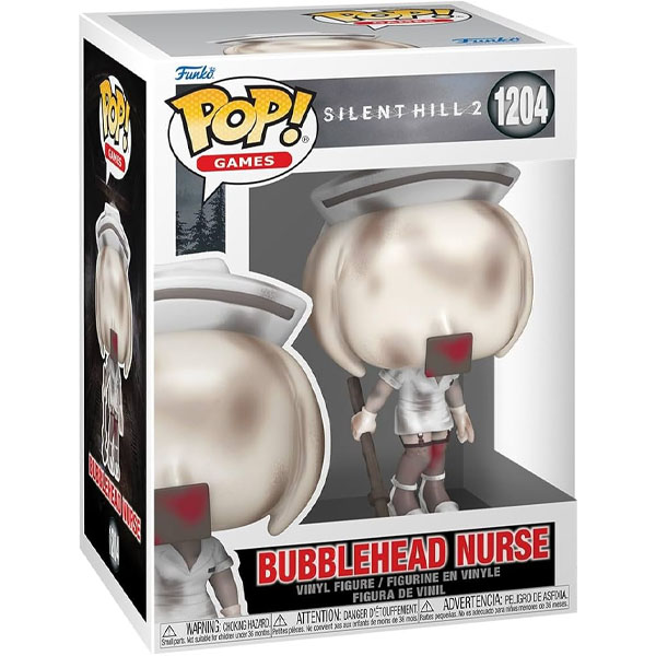 Funko POP #1204 Silent Hill 2 Bubblehead Nurse Figure